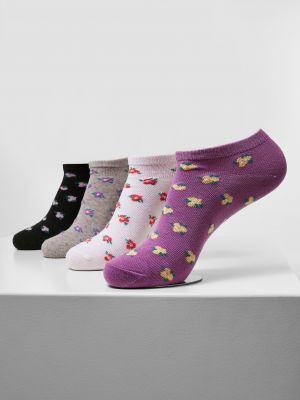 Čarape s cvjetnim printom Urban Classics Accessoires