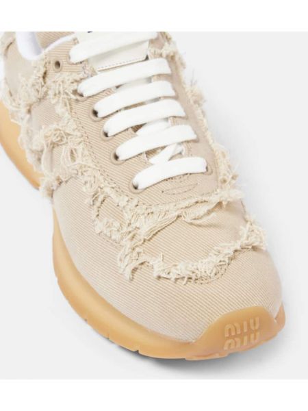 Sneaker Miu Miu bej