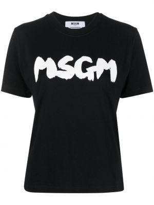 T-shirt Msgm sort