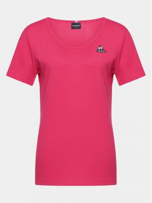 T-shirt Le Coq Sportif pink