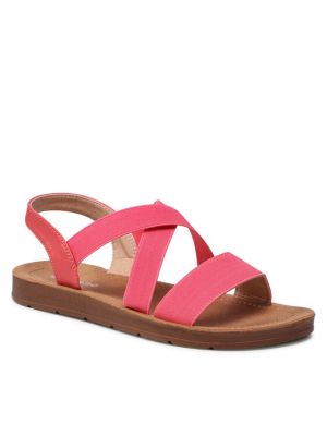 Růžové sandály Bassano