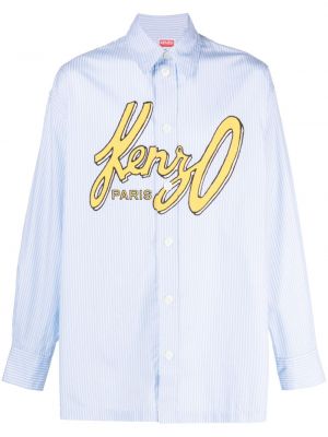 Памучна риза с принт Kenzo