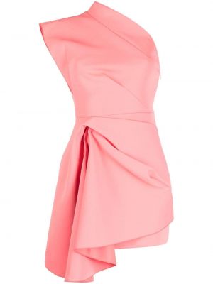 Асиметрична коктейлна рокля Acler розово