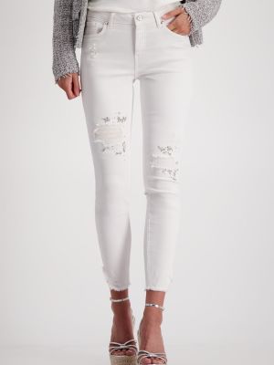Jeans skinny Monari bianco
