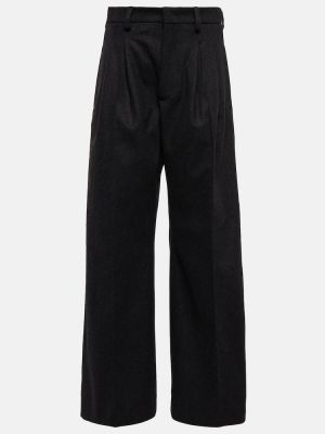 Μάλλινο παντελόνι σε φαρδιά γραμμή Jean Paul Gaultier γκρι