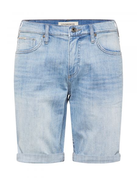 Priliehavé džínsové šortky Lindbergh modrá