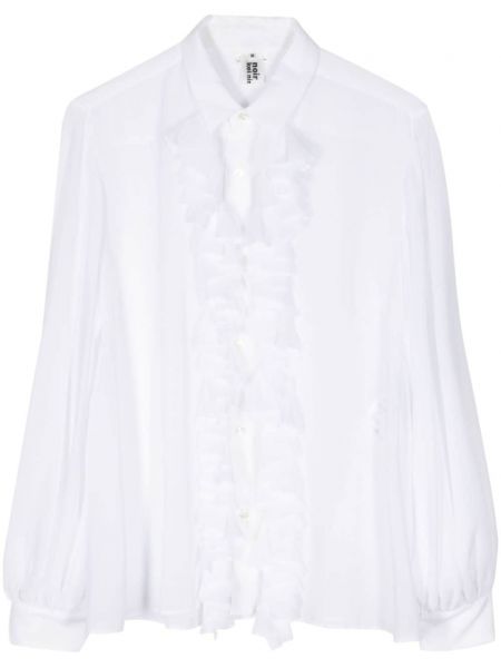 Риза Noir Kei Ninomiya бяло