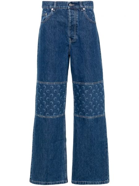 Jeans mit normaler passform Marine Serre blau