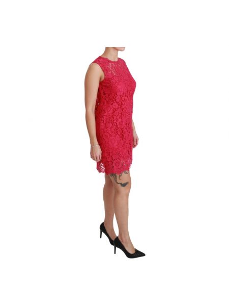 Sukienka mini Dolce And Gabbana różowa