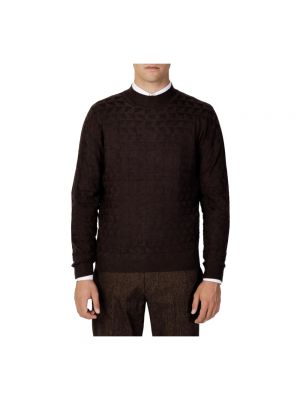 Sweter Antony Morato brązowy