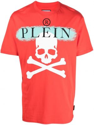 T-paita Philipp Plein punainen