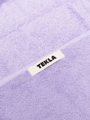 Peignoir en coton Tekla violet