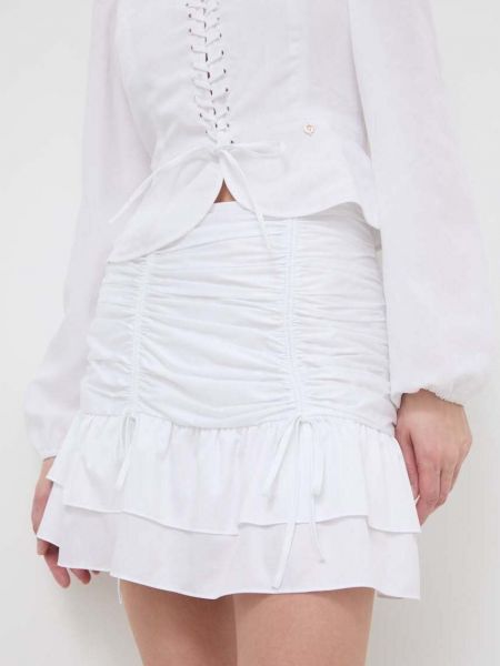 Mini spódniczka Guess biała
