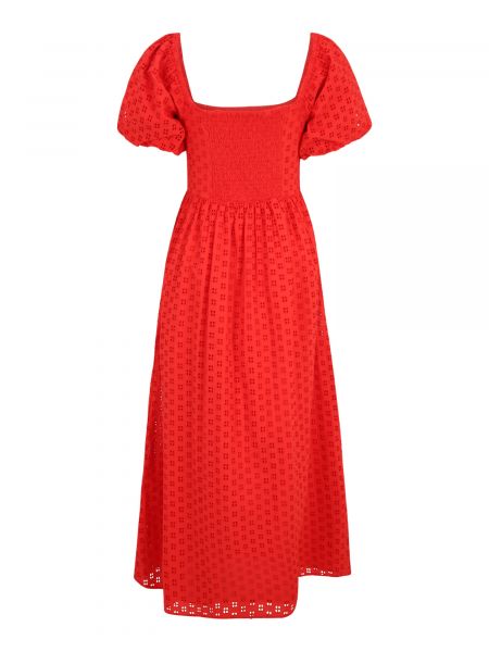 Dlouhé šaty Selected Femme Tall červená