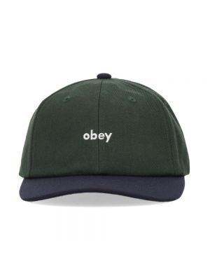 Streetwear cap Obey grün