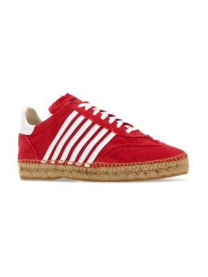 Sneakersy Dsquared2 czerwone