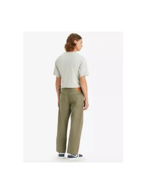 Сhinosy relaxed fit Levi's zielone