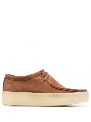 Loafers i mocka Clarks brun