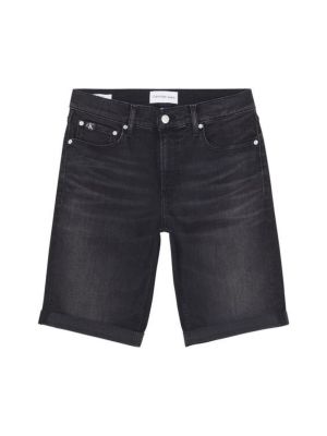 Džínsové šortky Calvin Klein Jeans čierna