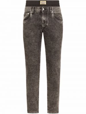 Slank stretch jeans Dolce & Gabbana grå