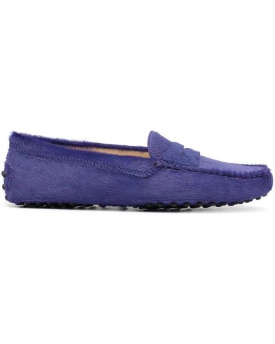 Loafers Tod's fioletowe