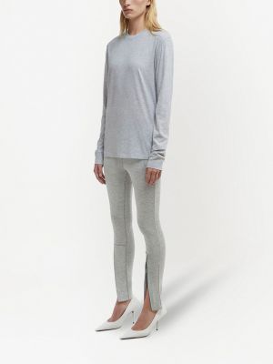 Camiseta de manga larga manga larga Wardrobe.nyc gris