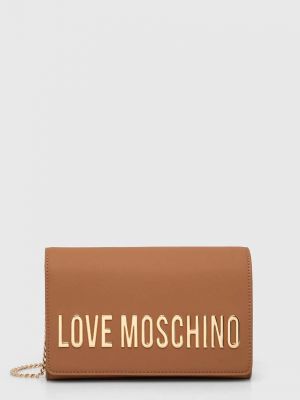Kabelka Love Moschino hnědá
