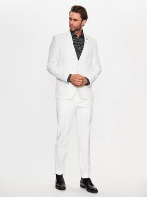 Costume Karl Lagerfeld blanc