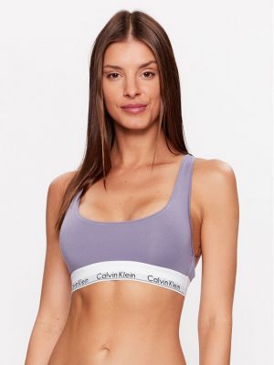 Сутиен bandeau Calvin Klein Underwear виолетово