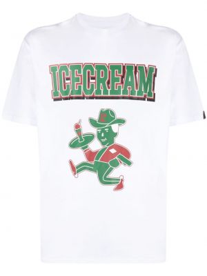 T-shirt aus baumwoll Icecream