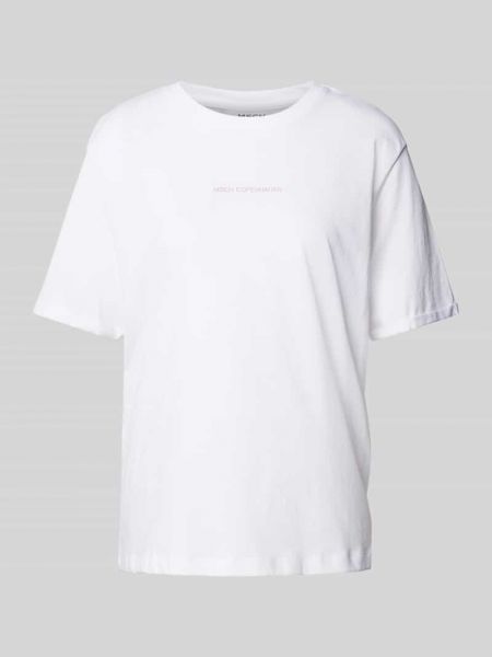 Koszulka z nadrukiem Msch Copenhagen biała