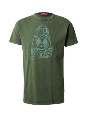 Тениска Derbe зелено