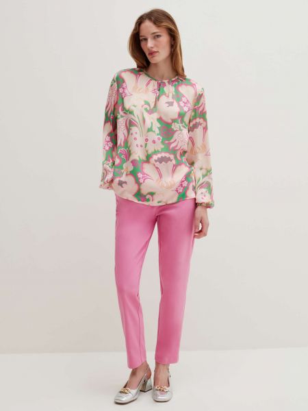 Розовые брюки Stefanel