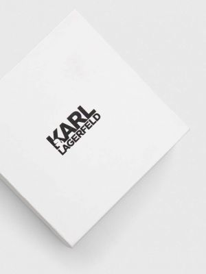 Náušnice Karl Lagerfeld stříbrné