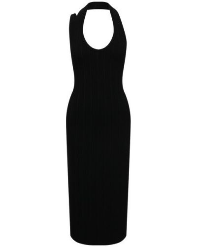 Платье из вискозы N21, черное