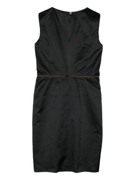 Jedwabna sukienka Chanel Pre-owned czarna