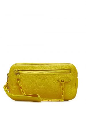 Geantă plic Louis Vuitton galben