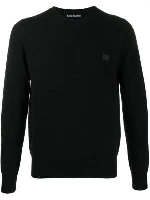 Jersey de tela jersey Acne Studios negro