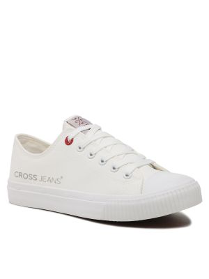 Sneakers Cross Jeans λευκό