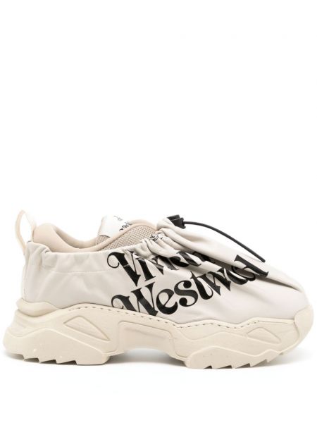 Sneaker mit print Vivienne Westwood grau