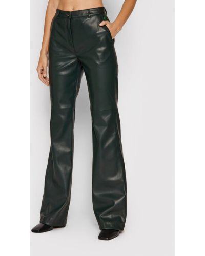 Trussardi Műbőr nadrág 56P00251 Zöld Regular Fit