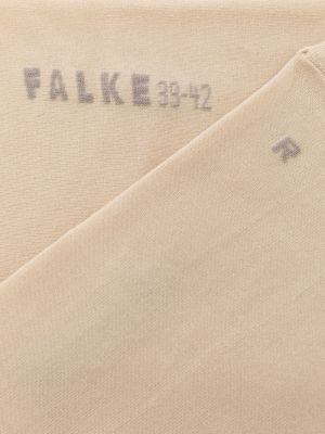 Socken mit print Falke beige