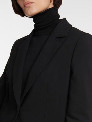 Blazer en laine Max Mara noir