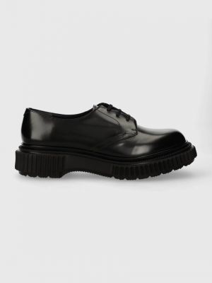 Pantofi din piele Adieu negru
