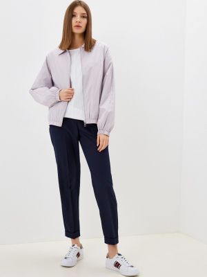 Легкая куртка Baon фиолетовая
