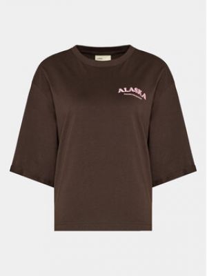 T-shirt Outhorn marron