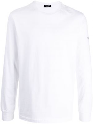Camiseta de manga larga manga larga Dsquared2 blanco