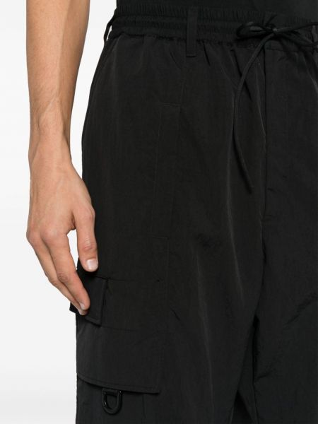 Pantaloni cargo di nylon Y-3 nero