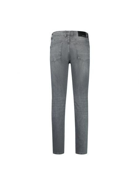Jeansy skinny slim fit Pure Path szare