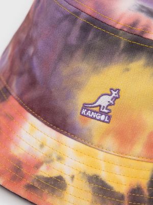 Bombažni klobuk Kangol vijolična